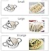 Dough Press Stainless Steel Dumpling Maker (X Large 3.8'' Diameter)