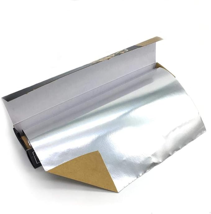 ParchmentLined Foil 30cm X 15m Laminated Parchment Food Packing Backed