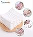 Baby Muslin Washcloths - Reusable Cotton Baby Wipes,Soft and Absorbent,Newborn Cotton Gauze Towels for Baby Skin, Muslin Warm Baby Towels for Shower Gift, 6-Pack 13x13