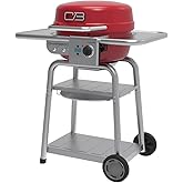 Bistro Pro Electric Grill & Griddle + Charcoal Mode, Red - 25302146
