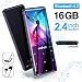 MYMAHDI MP3 Player with Bluetooth 4.2, Touch Buttons with 2.4 inch Screen, 16GB Portable Lossless Digital Audio Player with FM Radio, Voice Recorder, Support up to 128GB, Black primary