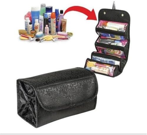 MACRHEE--Folding Women Travel Cosmetic Bag Organizer Case Pouch Toiletry Make Up Bag - DD