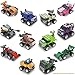KareFLASH Building Block Vehicles Lego Compatible Bricks | 523 Pieces | Race Cars, SUVs, Military Trucks and Tanks | Pull Back Propulsion | Build and Play Race | Party Favors. Kids Just Love Them!