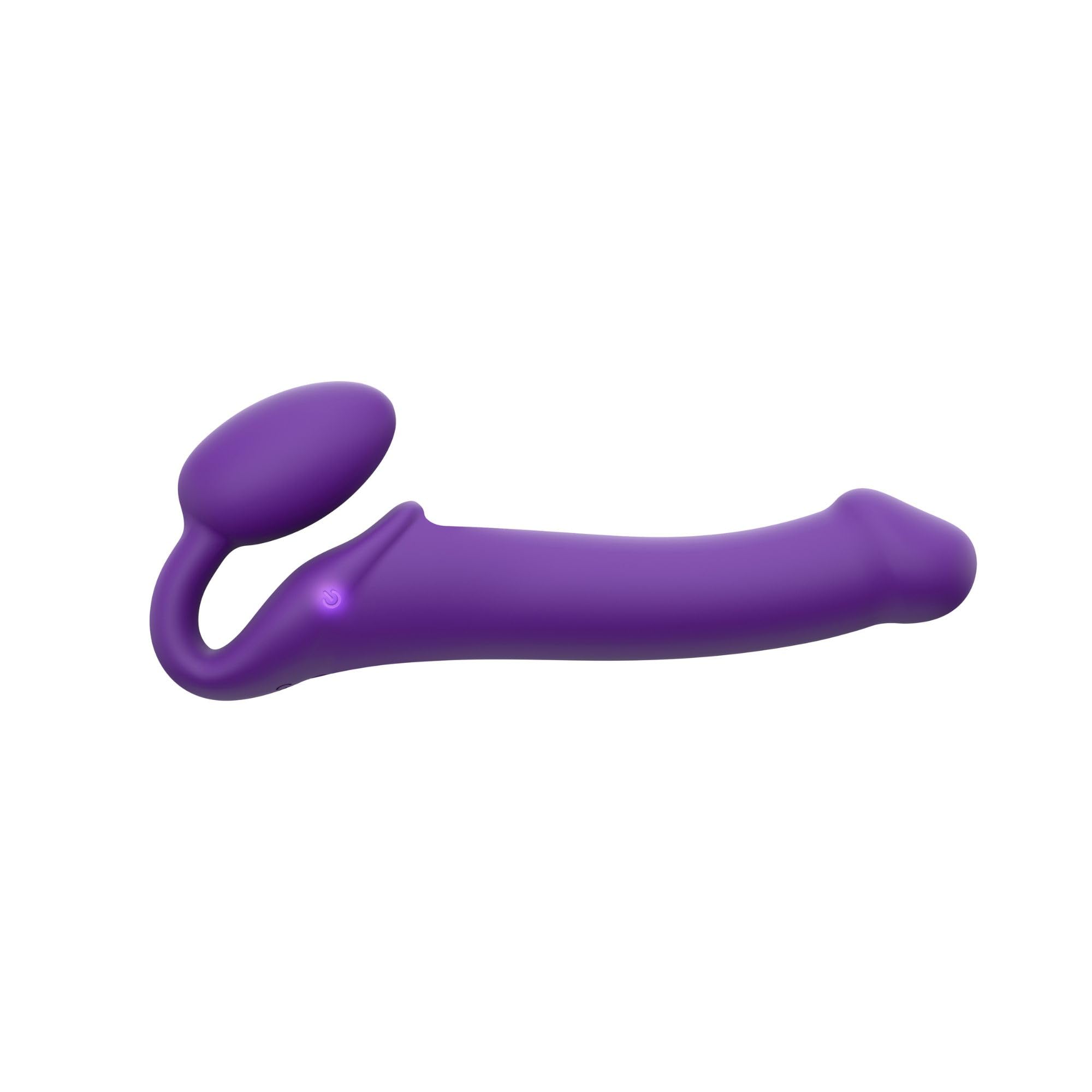 Strap-On-Me Vibrating Bendable Strap-On Rechargeable Strap-On with 3 Independent Motors, Remote Control, Flexible Liquid Silicone, Waterproof, Harness Compatible, G-Spot & Clitoral Stimulation
