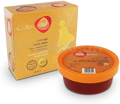 100% Natural 220 gm Sugaring Sugar Wax Hair Removal Honey &amp; Molasses Sweet Paste (Honey)