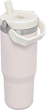 Stanley Flip Straw Tumbler 1.0 Water Bottle 0.89L Rose Quartz view 7