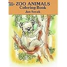 Zoo Animals Coloring Book