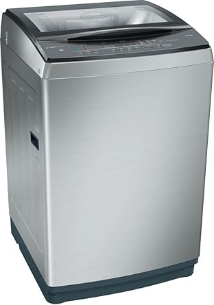 Bosch 10kg Fully Automatic Top Loading Washing Machine (WOA106X0IN, Inox)