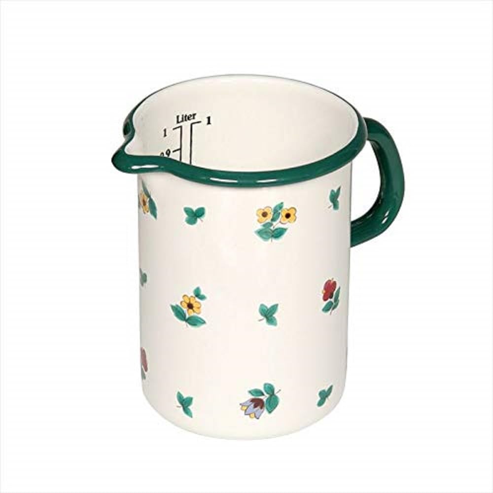 Riess Country-Gmundner Strewn Flowersmeasuring Vessel, Diameter- 10 cm Multi Colour