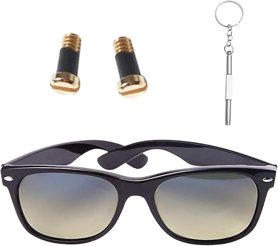 Amazon Ray Ban Rb2132 眼鏡用ねじ サングラス用ねじ 修理ツール ネジ ナット 2個セット ドライバー付き 眼鏡小物 通販