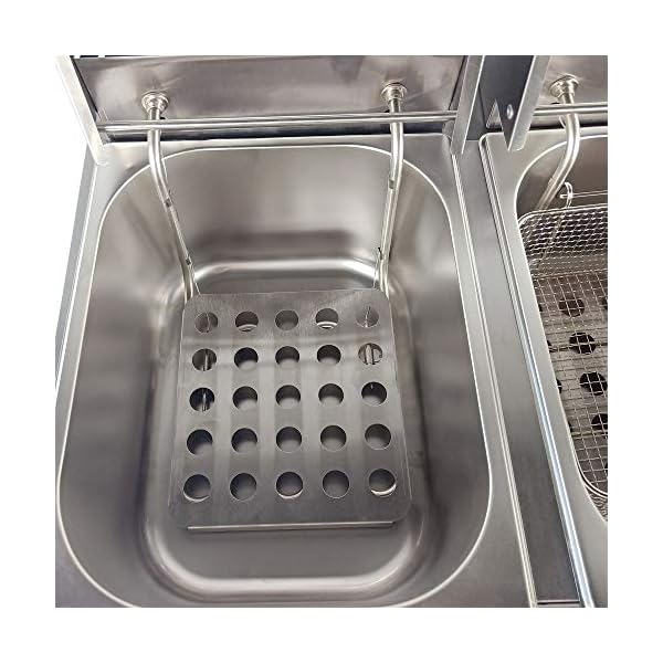 Commercial-Deep-Fryer-2x10L-Double-Tank-Deep-Fat-Fryer-Stainless-Steel-Chip-Fryer-5000W-with-Lids Commercial Deep Fryer 2x10L Double Tank Deep Fat Fryer Stainless Steel Chip Fryer 5000W with Lids