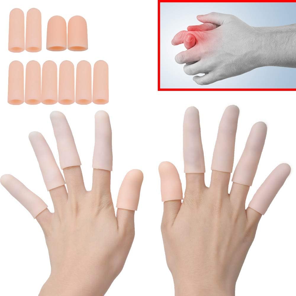 Finger Sleeves Protector, Silicone Finger Cover Protectors, Arthritis