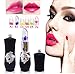 Jelly Lipstick with Flower Inside, Staron Magic Display Temperature Color Change Makeup Beauty Bright Crystal Jelly Lip Balm Moisturizer Lipsticks (A)