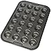 Sweet Creations Bake Perfect 24 Cup Mini Muffin Pan, Silver