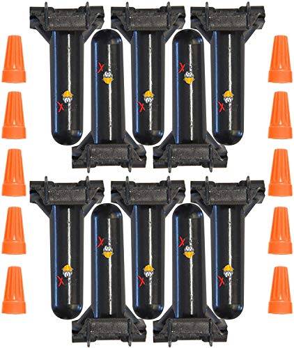 Extreme Dog Fence Dog Fence Wire Splices (10 Pk) – Install, Repair or Expand Any In Ground Dog Fence Wire with Electric Fence Wire Splice Kits or Add to Your Dog Fence Wire Repair Kit