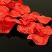 Mintbon 300 Silk Rose Petals Wedding Flowers Decoration Leaves (Red)