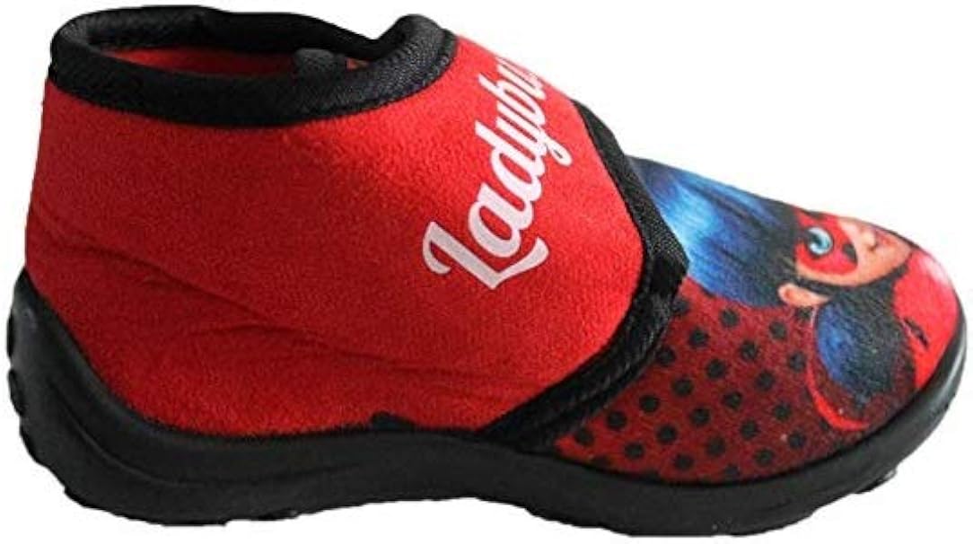 Pantofole invernali chiuse Miraculous Lady Bug ciabatte peluche bambina  3423 | Nada Home