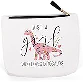 QIBAJIU Dinosaur Gifts: Decor, Makeup Bag for Dinosaur Lovers