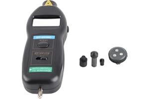 WALFRONT DT2236C Digital Photo Tachometer Pocket Rotation Digital Speed Tach Tester for Automobile Maintenance, 0.5-19999rpm, Non 2.5~99999rpm