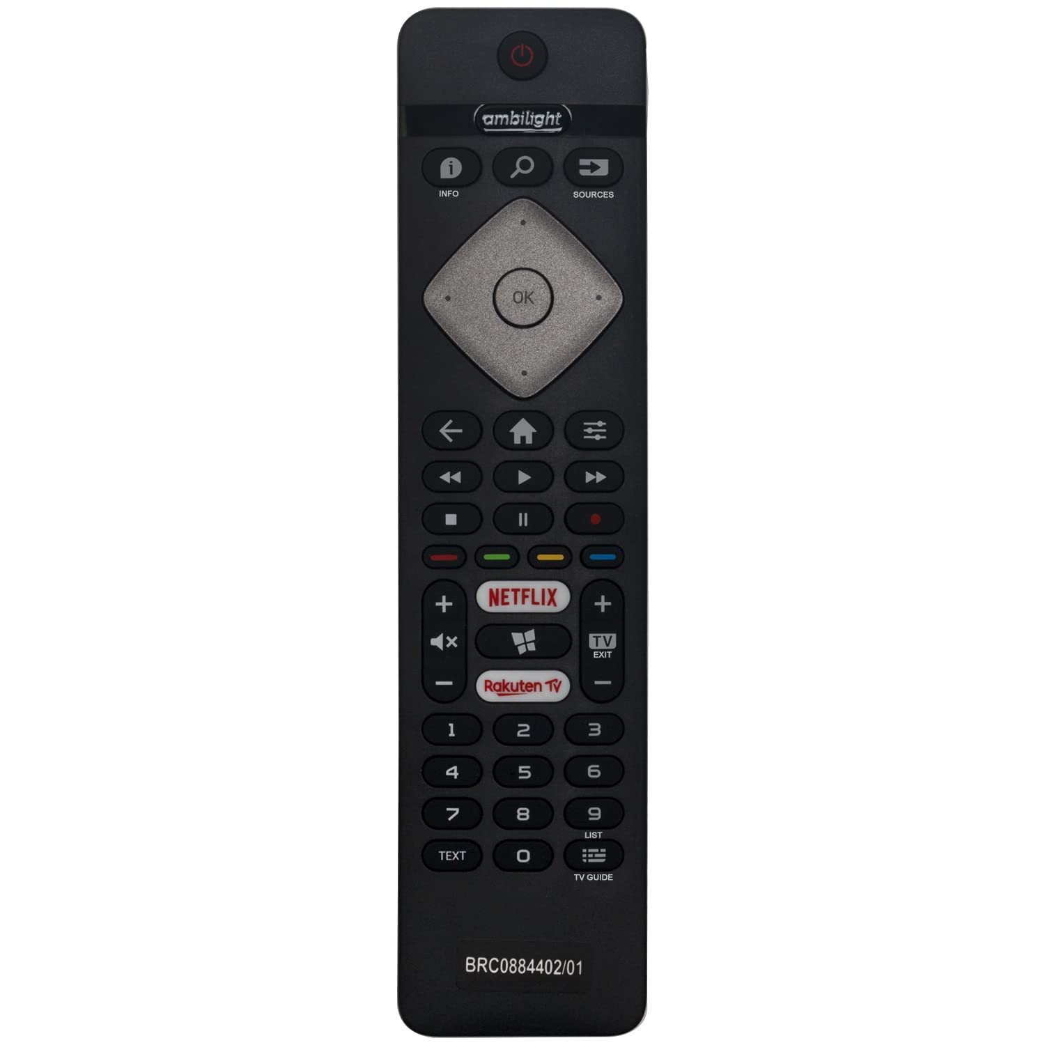 ALLIMITY 398GR10BEPHN0017BC Remote Control Replace fit for Philips 4K UHD TV 43PUS6704/12 43PUS6754/12 50PUS6704/12 50PUS6704/62 50PUS6754/12 55PUS6754/12 65PUS6704/12 65PUS6754/12 70PUS6704/12
