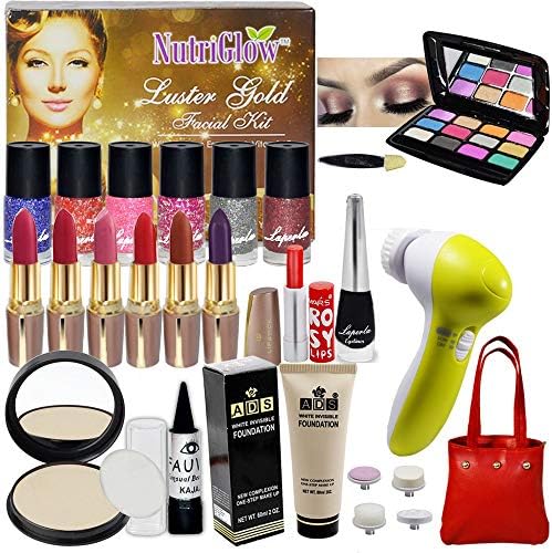 Laperla Hot Beauty Combo Makeup Sets With Eye Massager,Facial Kit,Eyeshadow Etc