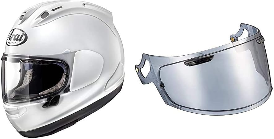 Amazon アライ Arai バイクヘルメット フルフェイス Rx 7x ホワイト L 頭囲 59cm 60cm ヘルメットパーツ 1058 Vas V Mvシールド スモーク Vas V Max V Shield 旧品番 1058 セット買い フルフェイス 車 バイク