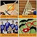 Wooden Dowel Rods 6 inch - 1/8 Hardwood Dowels - Craft Dowels for Woodworking Project 50 pcs - for Model Building Games Kids Crafts Handmade Gifts Home Decor (1/8)…