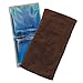 Total Pillow Microbead Portable Pillow - Use at Home or On The Go To Support Your Neck, Back and Knees, Set of 2 in brown
