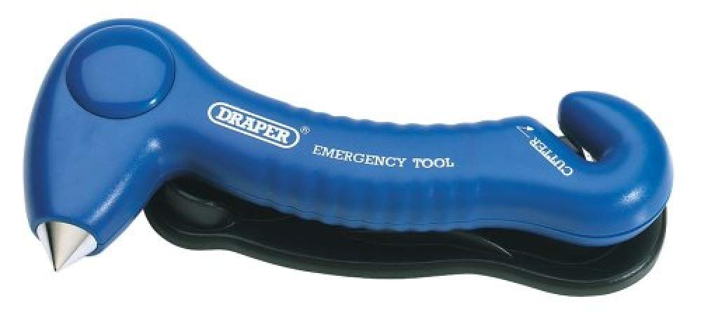 Draper 61229 Emergency Hammer and Cutter , Blue