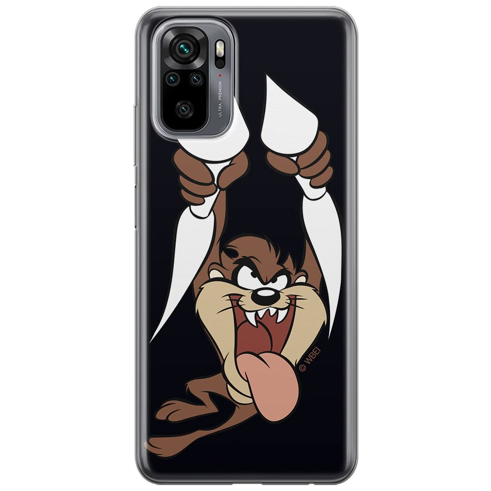 ERT GROUP mobile phone case for Xiaomi REDMI NOTE 10/ 10S original and officially Licensed Looney Tunes pattern Tasmanian 002 optimally adapted to the shape of the mobile phone, case made of TPU