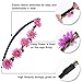 eBoot Lady Girl Headbands Multicolor Daisy Flower Crown Floral Garland for Festival Wedding Party, 9 Pieces