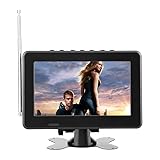 Portable Digital TV, 7In 1080P Portable LCD Mini