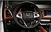 Salusy 2pcs Chrome Car Steering Wheel Cover Trim For Honda HR-V HRV Vezel 2015 2016
