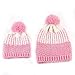 GBSELL Mom And Baby Winter Knitting Keep Warm Hat Sport Cap (New Pink)
