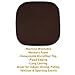 4 Pack Memory Foam Honeycomb Nonslip Back 16