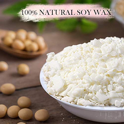 DIY Candle Making Kit – Make Your Own Scented Candles – Arts and Crafts Supplies for Kids, Teens, Adults – Natural Soy Wax – Large Size