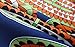 Women's Abstract Floral African Printed Pleated Maxi Long Dress Skirt X-Large
