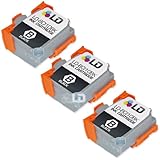LD © Canon Compatible Set of 3 BCI10Bk (BCI10) Black Inkjet Cartridges