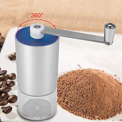 eecoo Manuelle Kaffeemühle, Edelstahl-Grat-Kaffeemühle Mahlen von Kaffeebohnen, Sesam, Erdnüssen, Mandeln, tragbare… – Bild 7