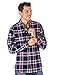 Noble Mount Mens 100% Cotton Flannel Shirt - Regular Fit