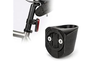 Radar Tail Light Mount Compatible with Garmin Varia, Compatible with Tarmac SL8 Aerodynamic Seatpost Holder, Carbon Fiber PET