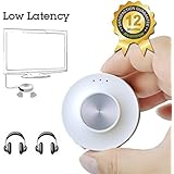 Avantree Bluetooth Transmitter LOW LATENCY Wireless Audio Bluetooth Adapter for TV PC and HEADPHONEs V4.1 aptX LL Dual Link PRIVA II