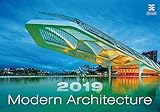 Modern Architecture Calendar - Calendars 2018 - 2019 Wall Calendar - Photo Calendar - 12 Month Calen by