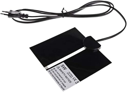 HOMEAMM Manta termica Calor para Reptiles, Ajustable Reptil Heat ...