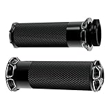 Arlen Ness 07-329 Black Fusion Grip