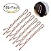 Justbuy 2.5 Inches Metal Bobby Pins Hair Clips for Hair Decoration 186 Pcs Rose Gold Counted.(186 Pcs Rose Gold)