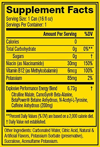 "Cellucor C4 Original Energy Drink, Orange Slice" - Image 2