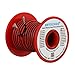 BNTECHGO 20 Gauge Silicone Wire Spool 50ft Red and 50ft Black 2 Separate Wires Flexible 20 AWG Stranded Tinned Copper Wire