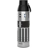 Tervis Venture Water Bottle Star Wars - Lightsaber Detail Triple Insulated Tumbler Travel Cup Keeps Drinks Cold & Hot, 26oz, Stainless Steel