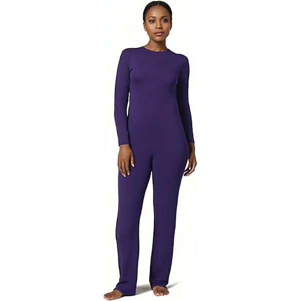 Slim Jumpsuit Women Onesies For Alzheimer's Women's Full Back Zipper Anti-Strip Jumpsuit | June Adaptive Anti Strip Clothing Autism For Adults
